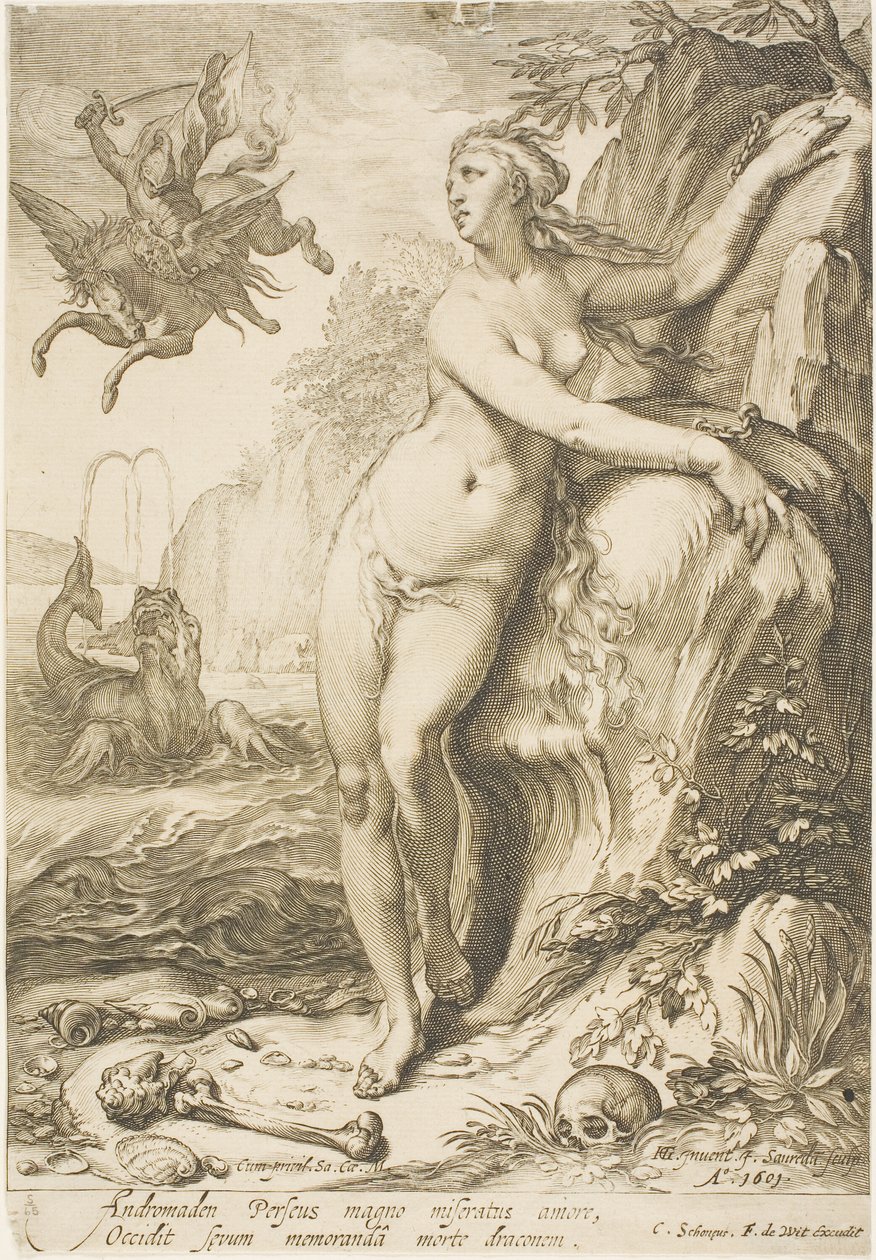 Andromeda von Jan Saenredam