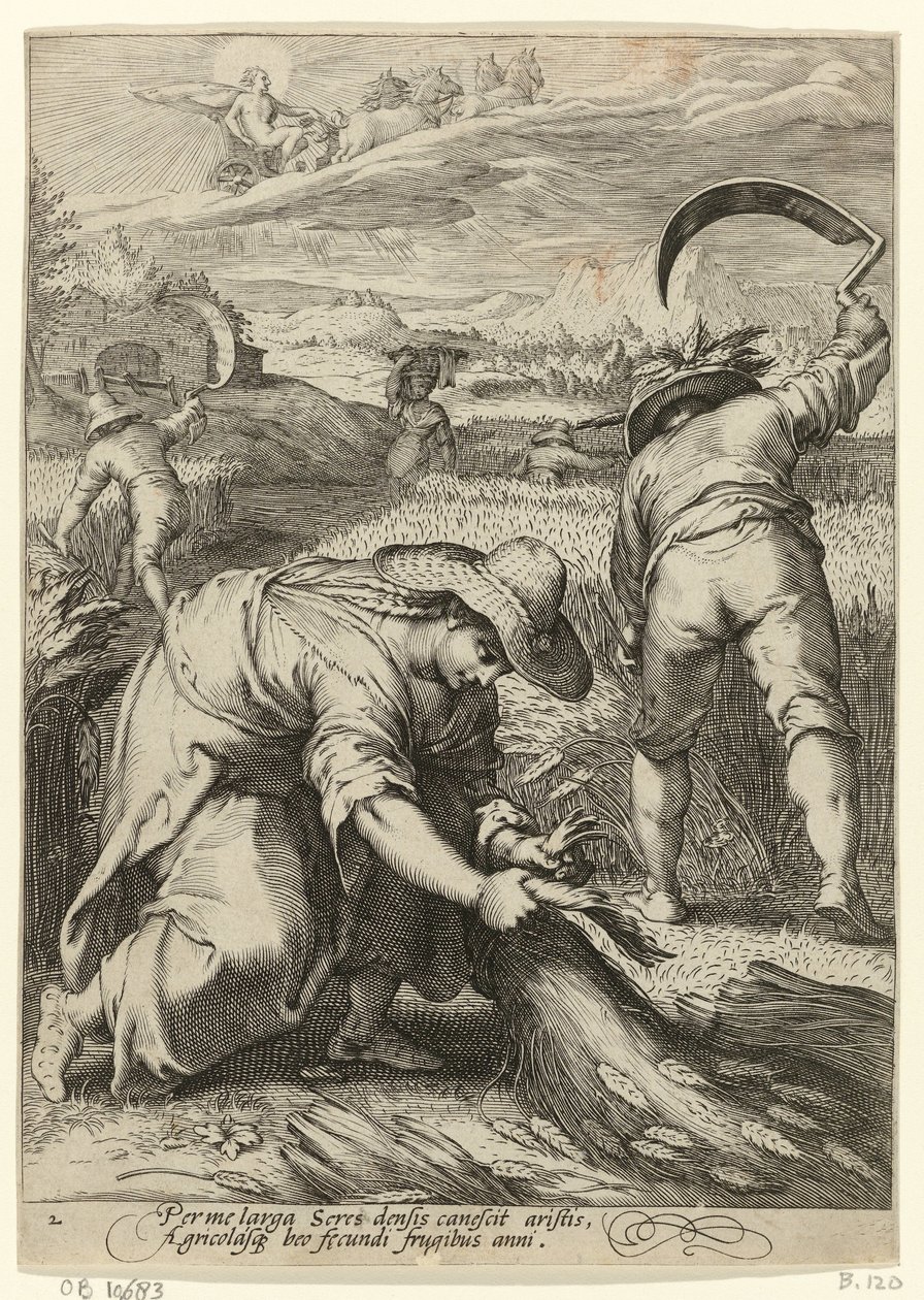 Sommer von Jan Saenredam