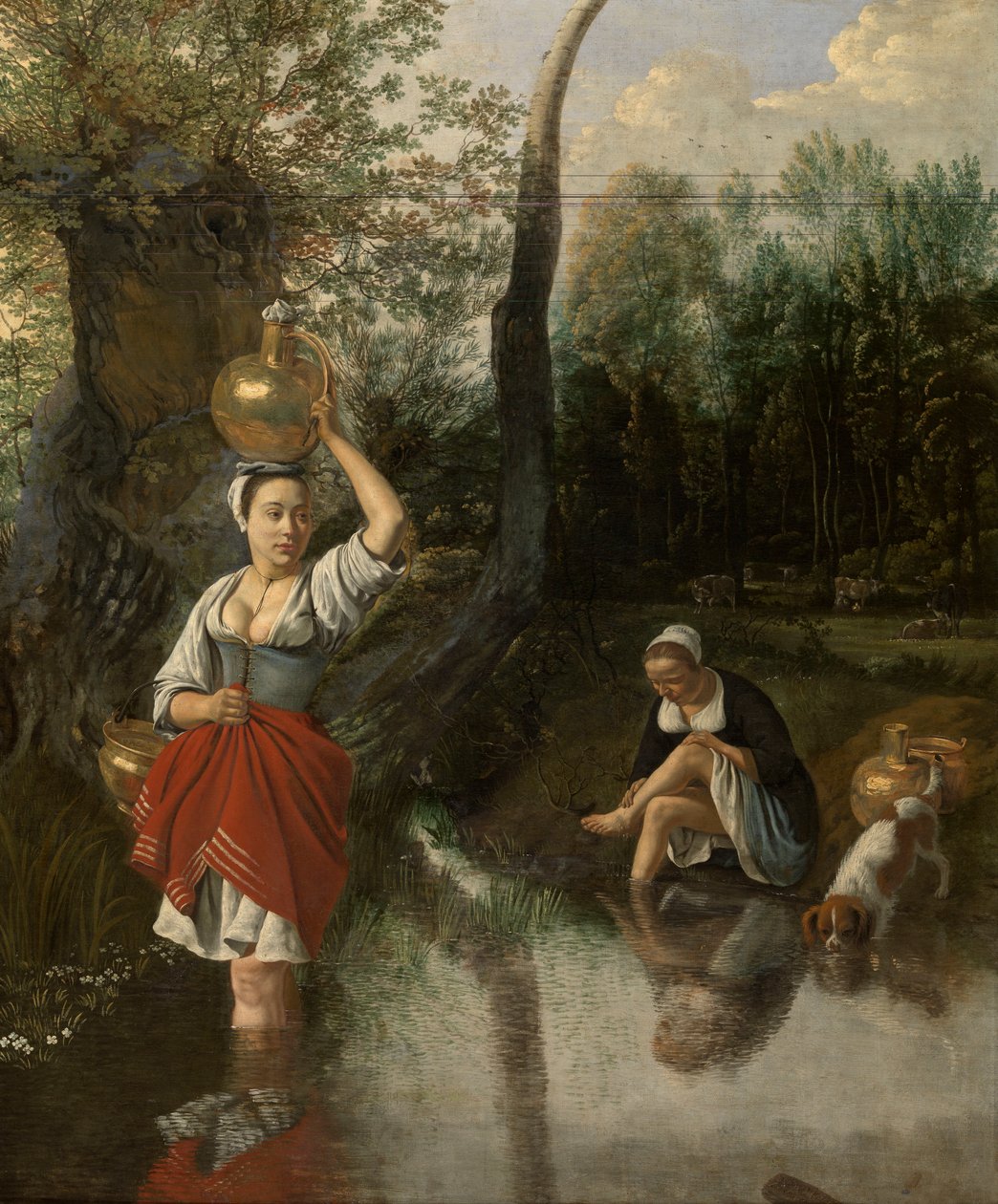 Eine Furt von Jan Siberechts