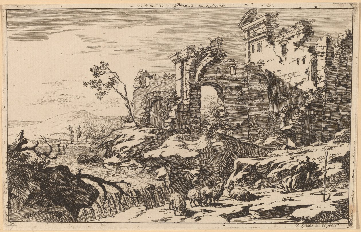 Schlafender Hirte von Jan Smees