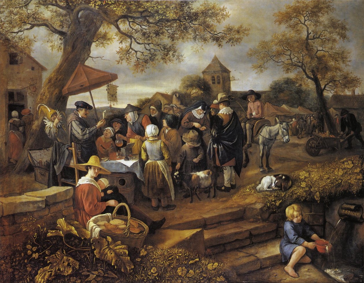 Der Quacksalber von Jan Steen
