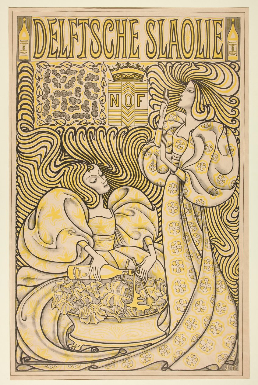 Delftsche Slaolie (Delfter Salatöl) von Jan Toorop