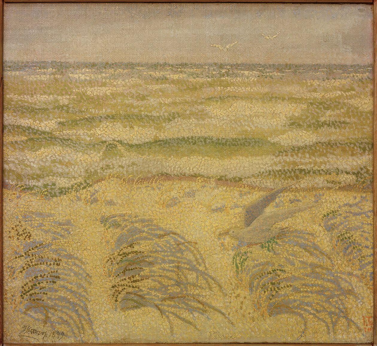 Düne und Meer von Jan Toorop