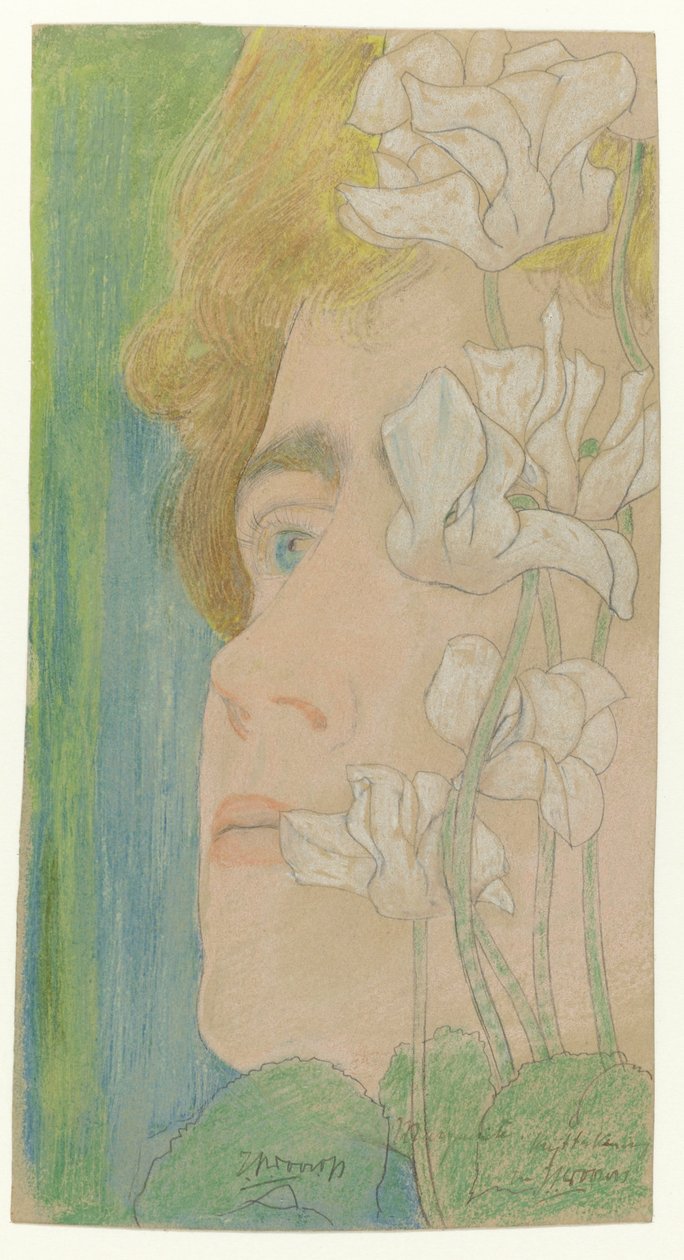 Porträt von Marguérite von Jan Toorop