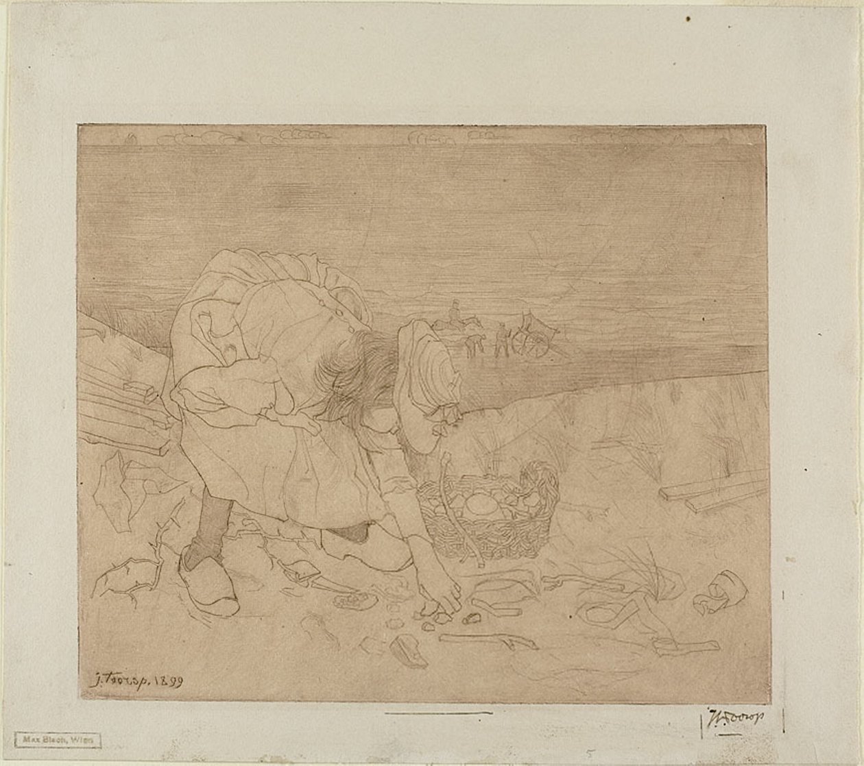 Verwöhntes Kind von Jan Toorop