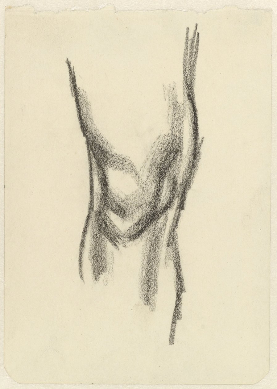 Studie eines Knies von Jan Toorop