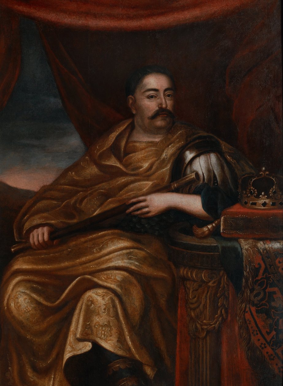 Porträt von Jan III Sobieski von Jan Tricius