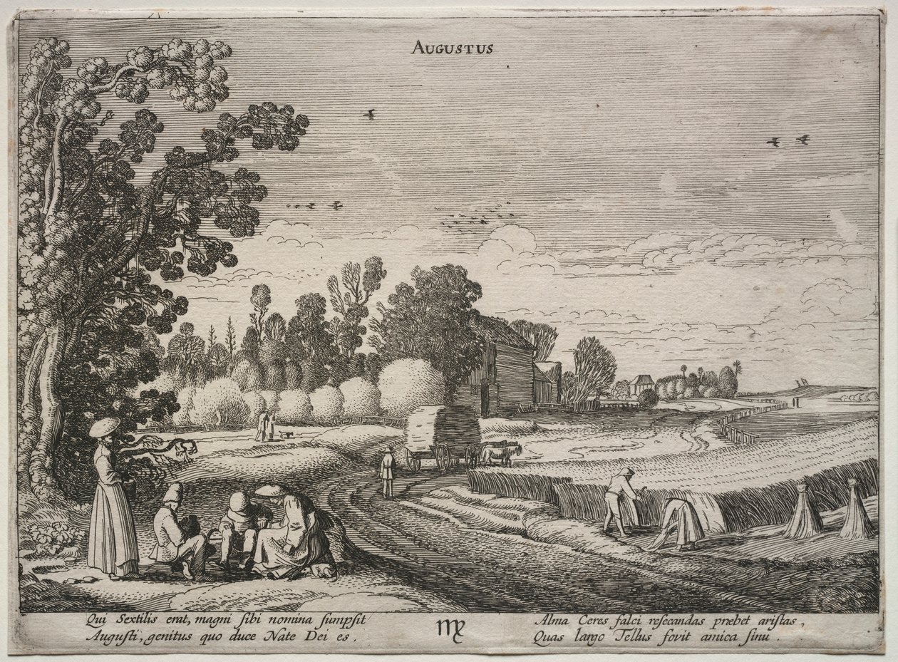 Die zwölf Monate: August von Jan Van de Velde