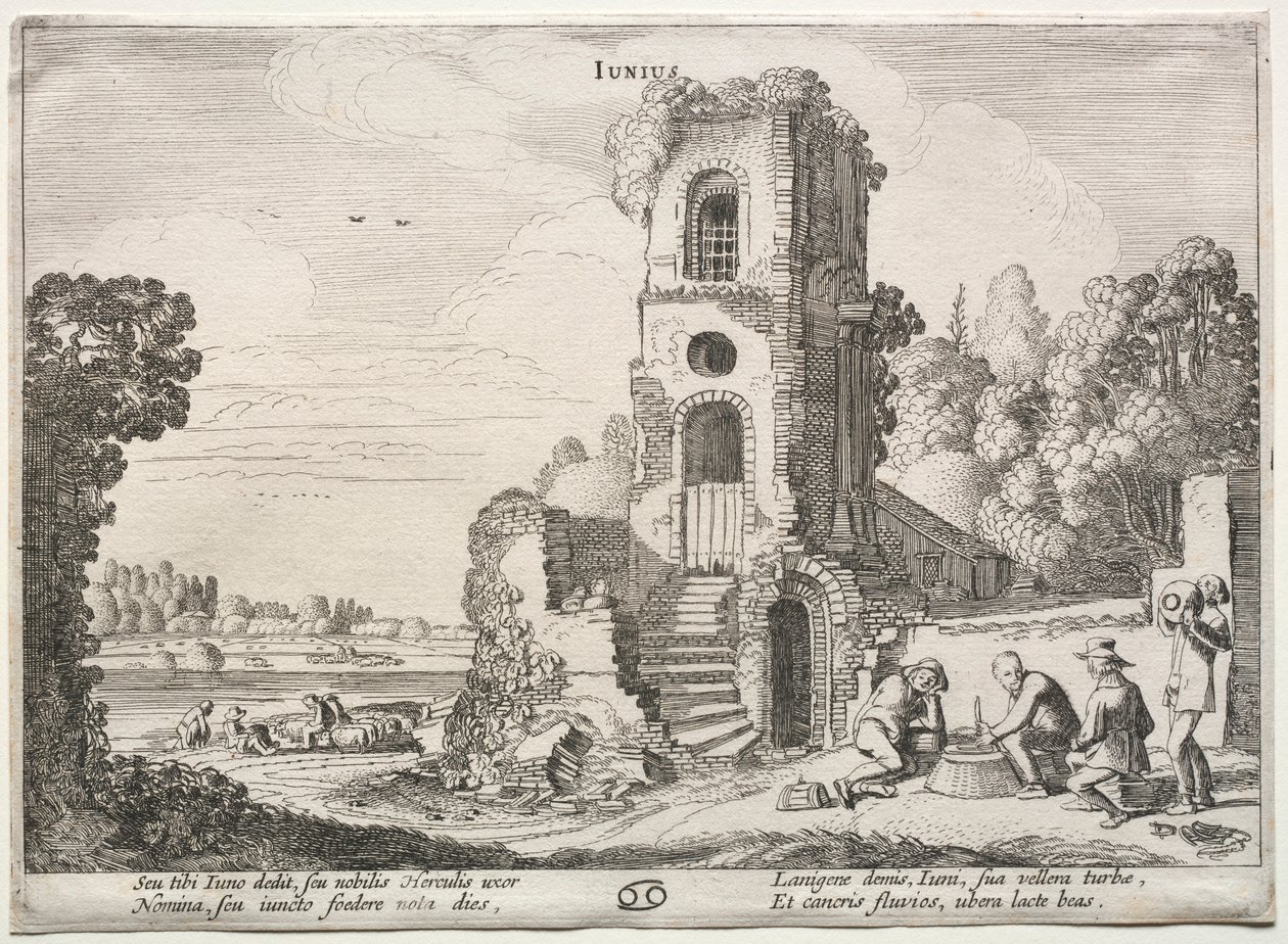 Die zwölf Monate: Juni von Jan Van de Velde
