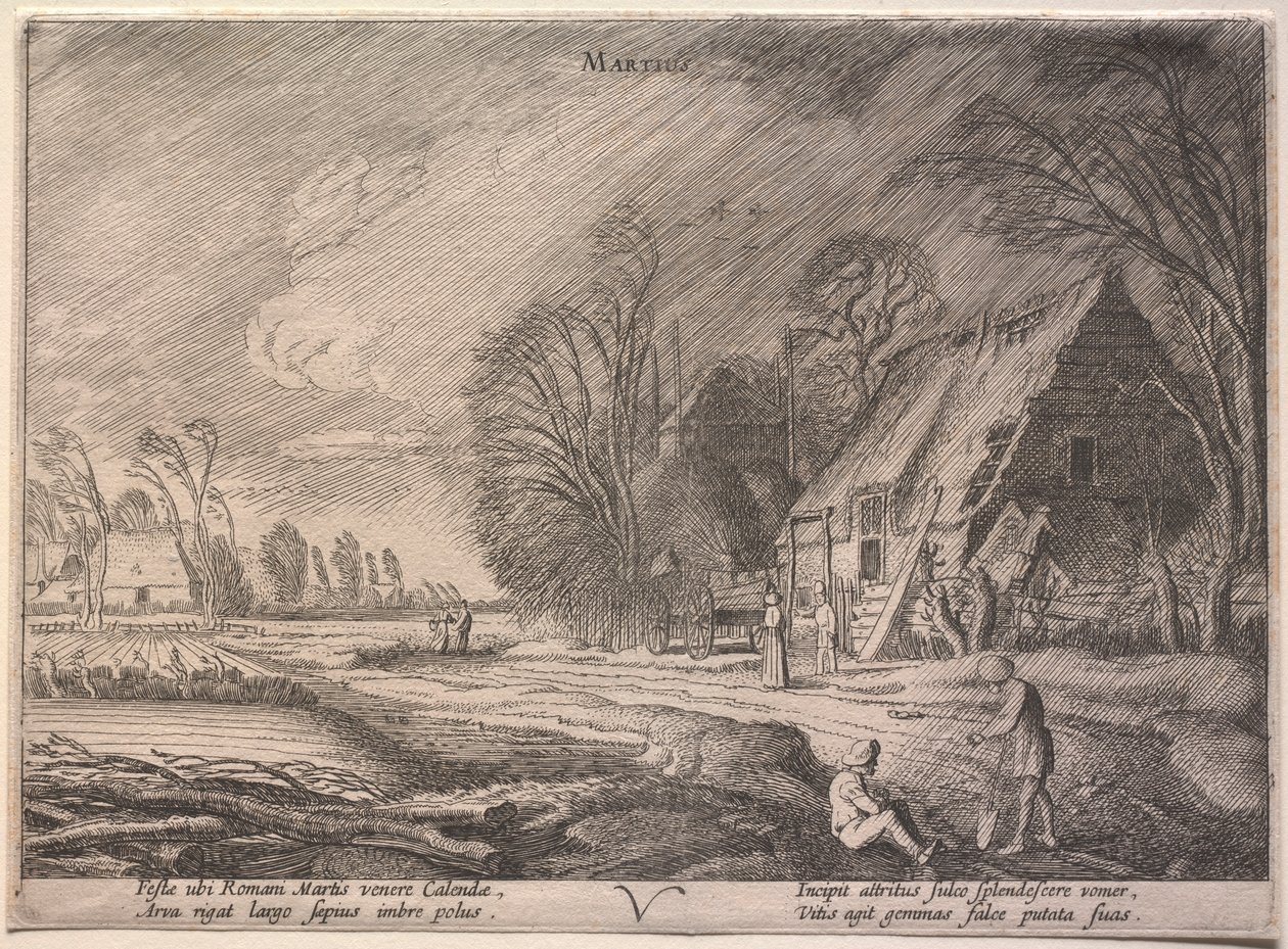 Die zwölf Monate: März von Jan Van de Velde