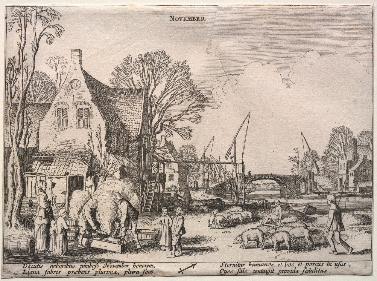 Die zwölf Monate: November von Jan Van de Velde