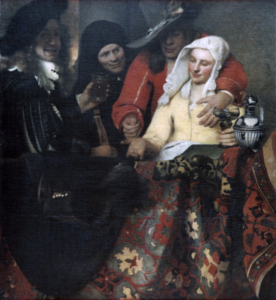 Die Kupplerin, 1656 von Jan Vermeer van Delft