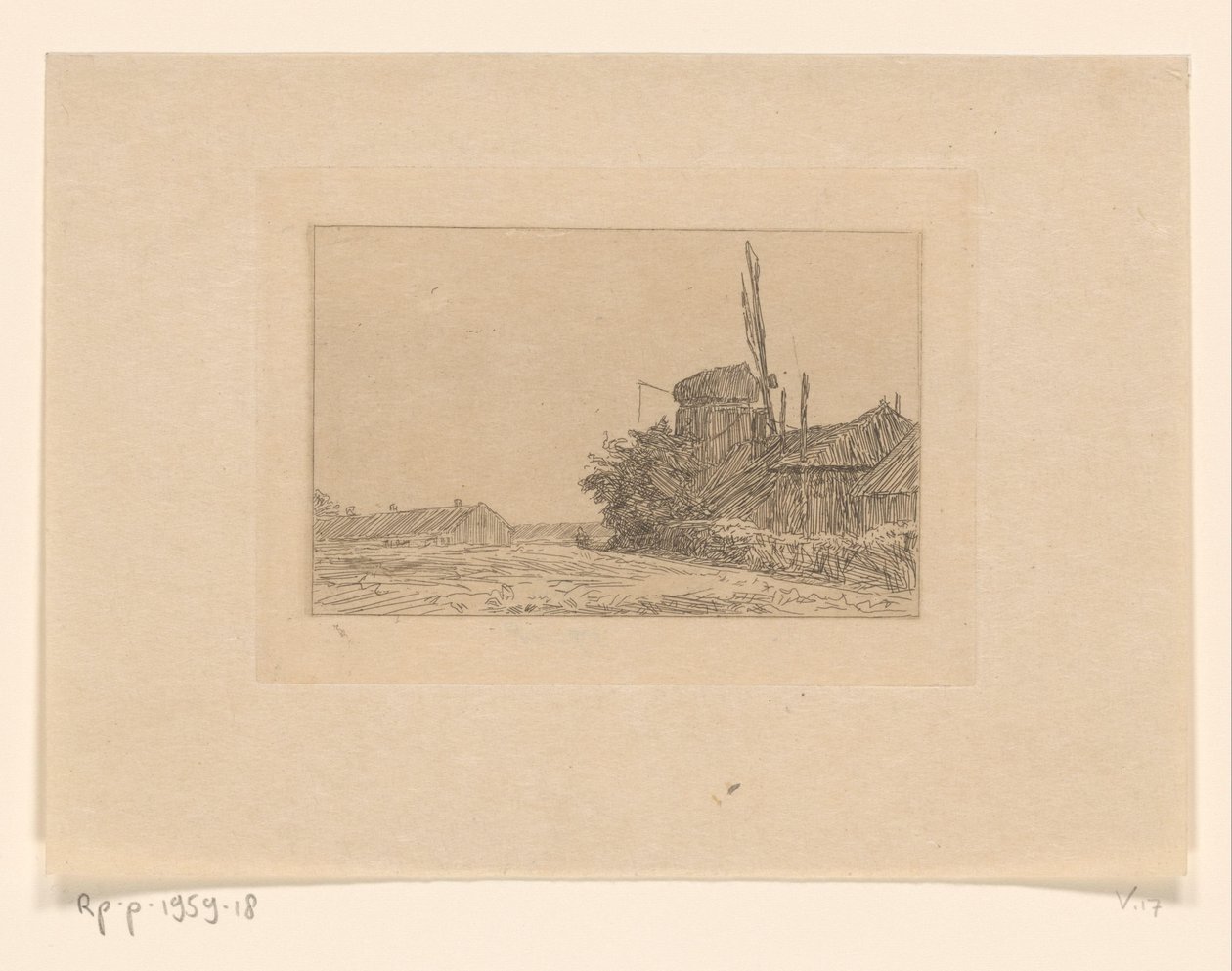 Mühle in Laren von Jan Veth