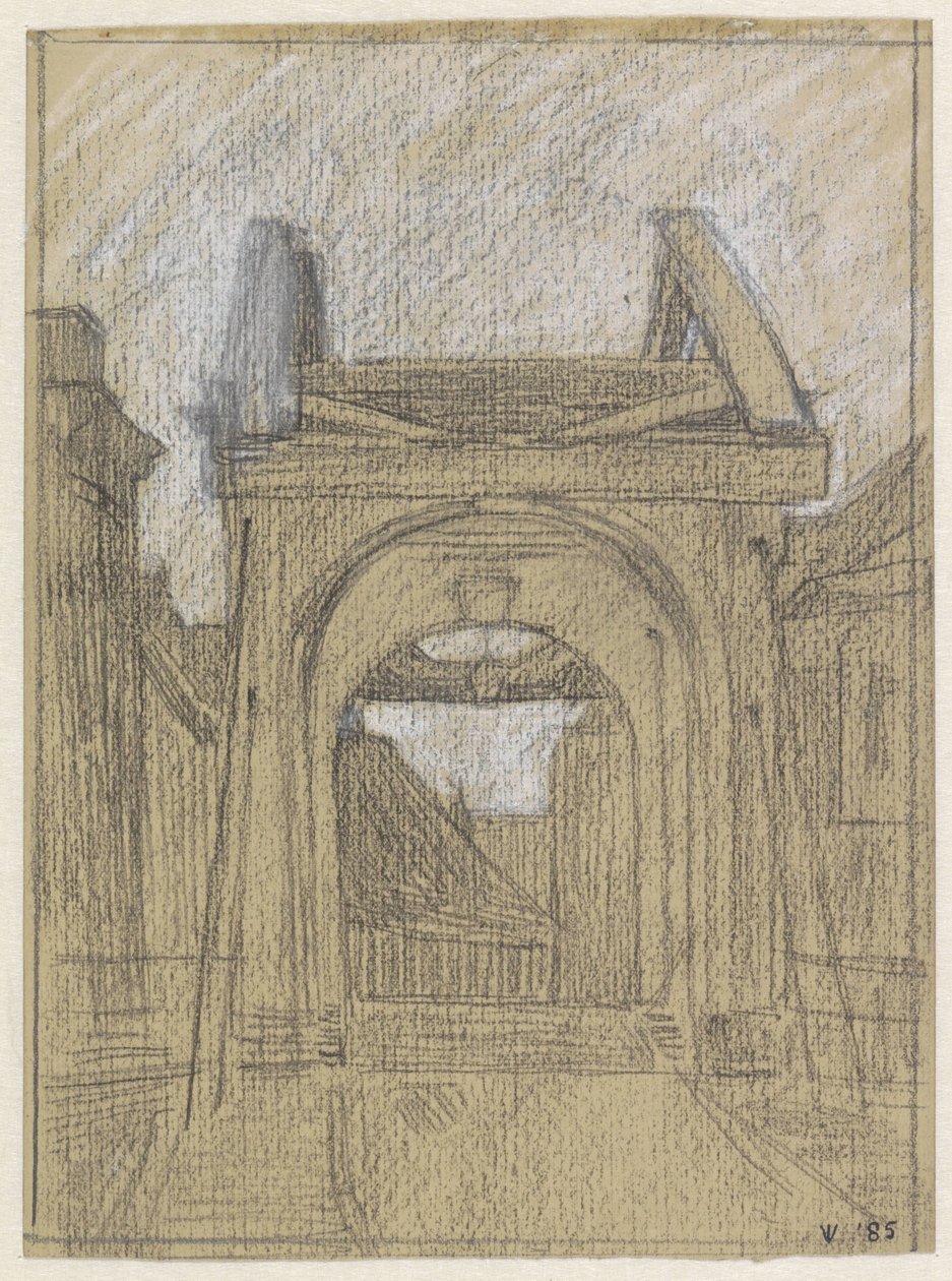 Zugbrücke von Jan Veth