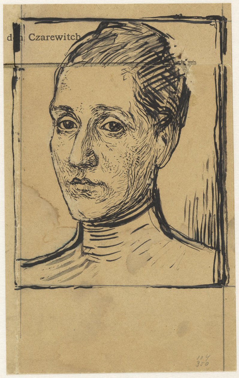 Porträt von Anna Dorothea Veth-Dirks von Jan Veth