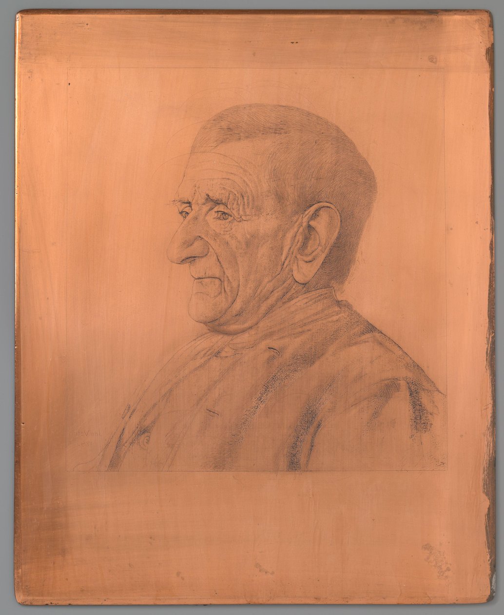 Porträt von Jan Schaap von Jan Veth