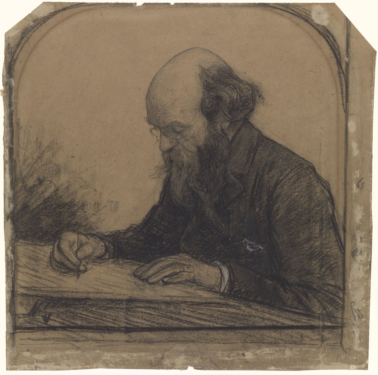 Porträt von Petrus Josephus Hubertus Cuypers von Jan Veth