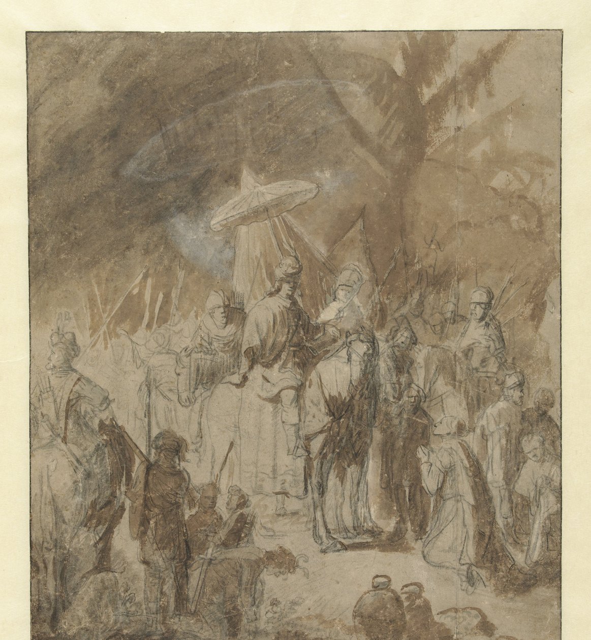 Opfergabe von Abigail von Jan Victors (attributed to)