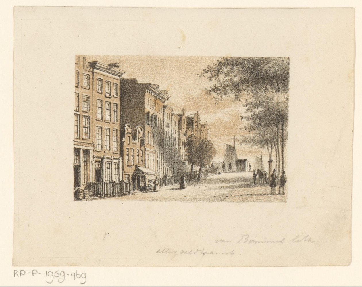 Ansicht von Den Haag von Jan Weissenbruch