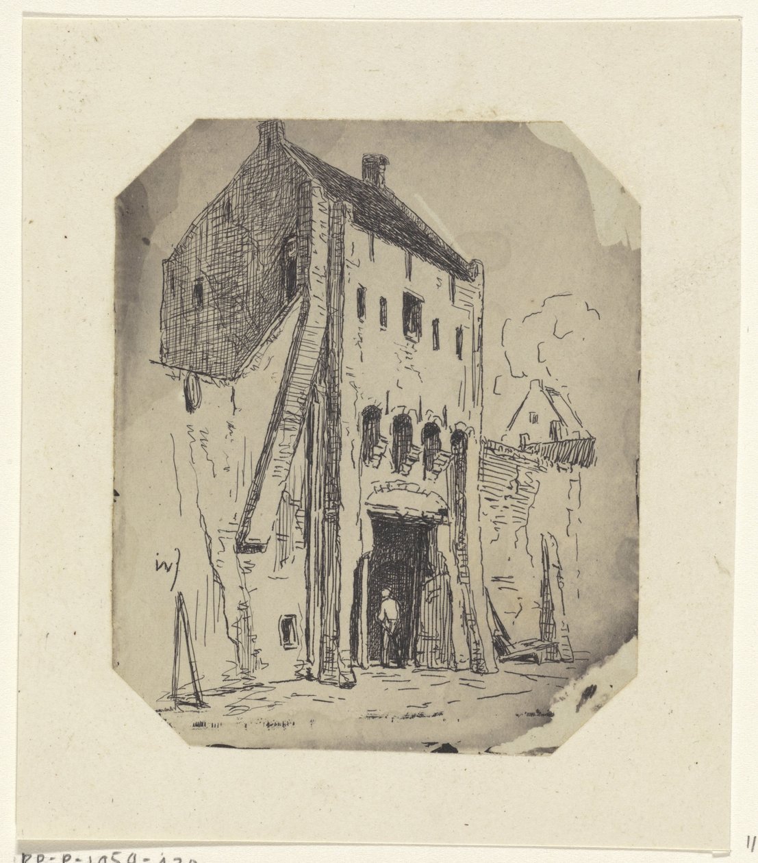 Steigerpoort in Leerdam von Jan Weissenbruch