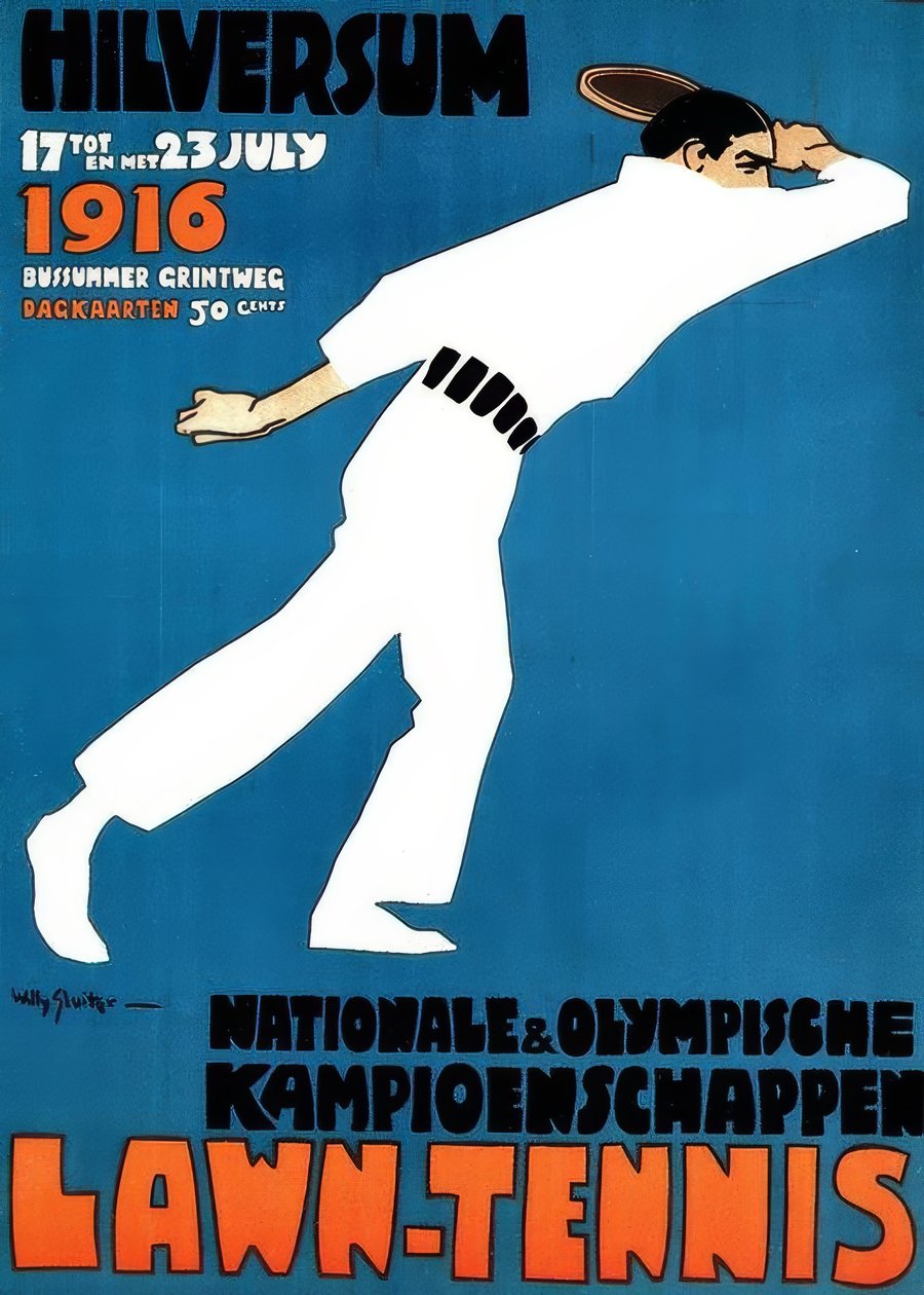 Nationale & Olympische Meisterschaften – Lawn-Tennis von Jan Willem Sluiter