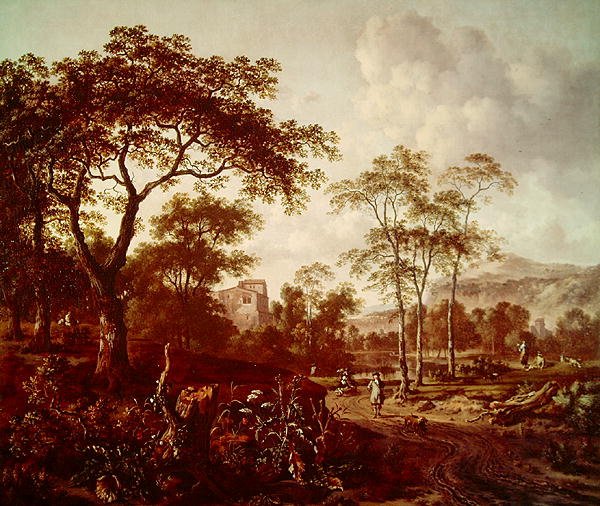 Eine Landschaft von Jan Wiynants