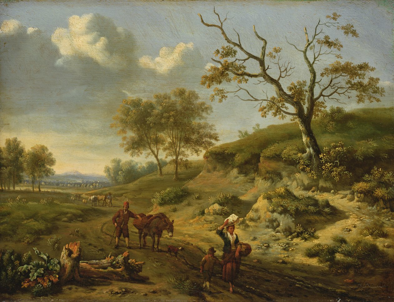 Landschaft, 1659 von Jan Wiynants