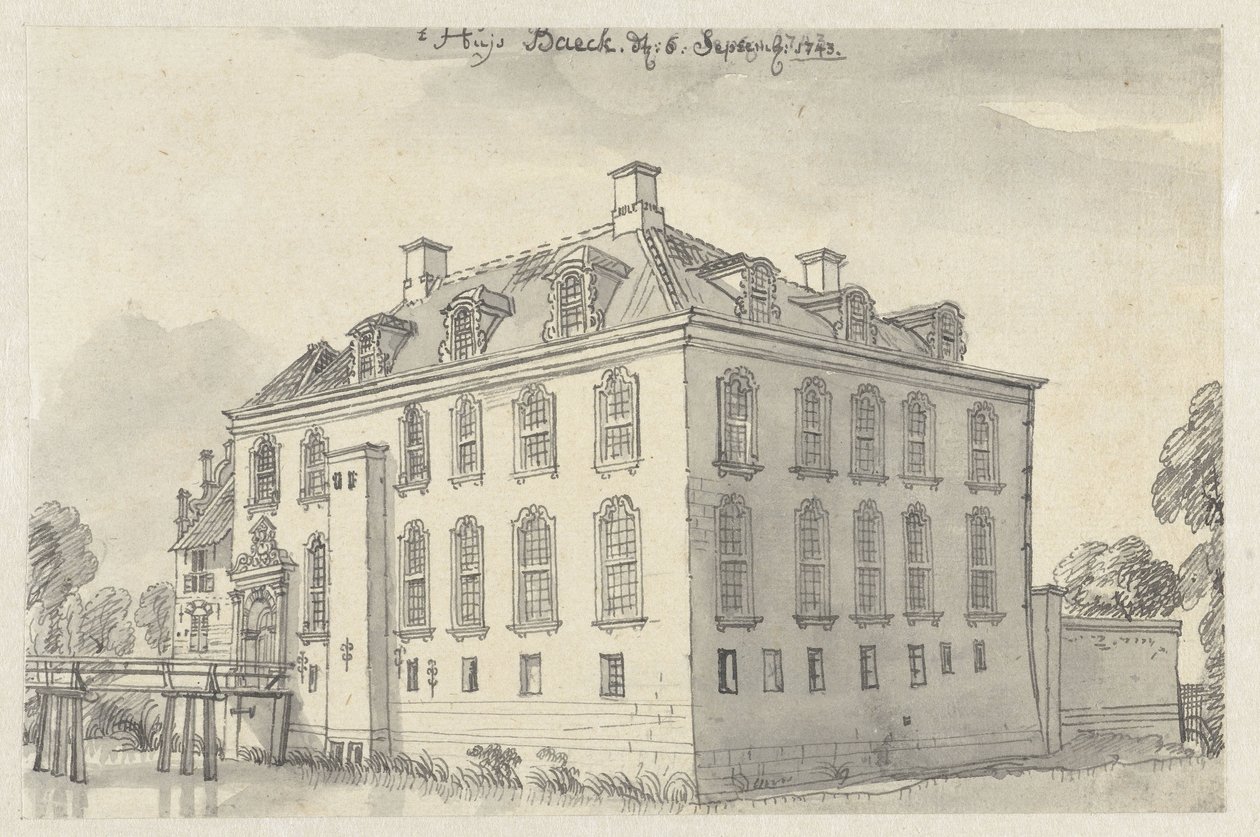 Das Haus Baeck von Jan de Beijer