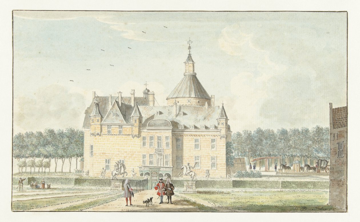 Das Schloss in Anholtz von Jan de Beijer