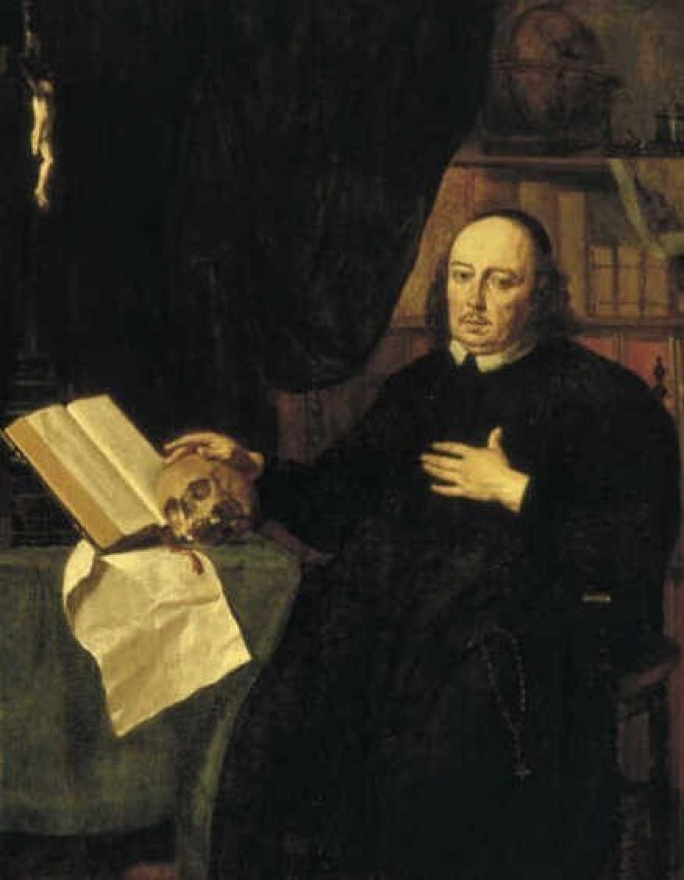Porträt eines Pastors von Jan de Bray