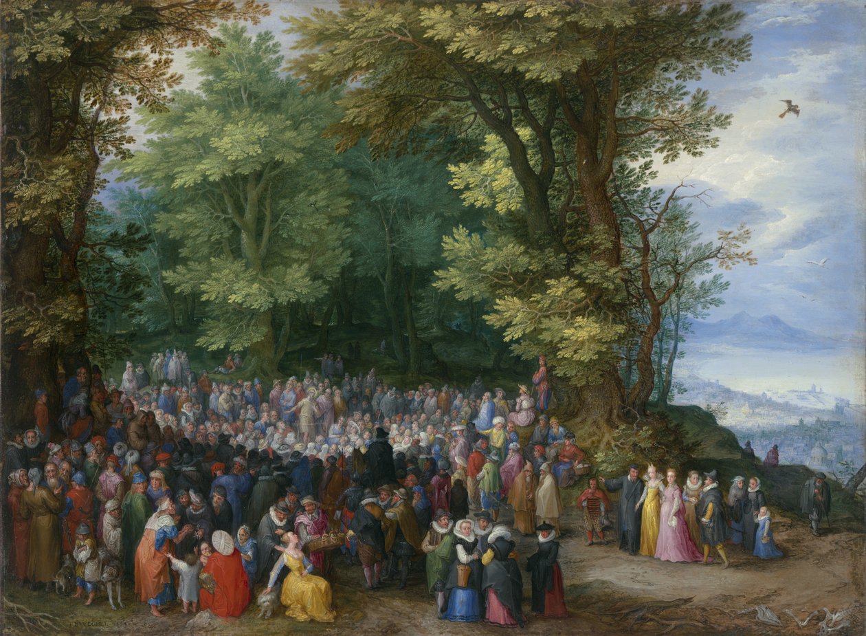 Die Bergpredigt von Jan the Elder Brueghel