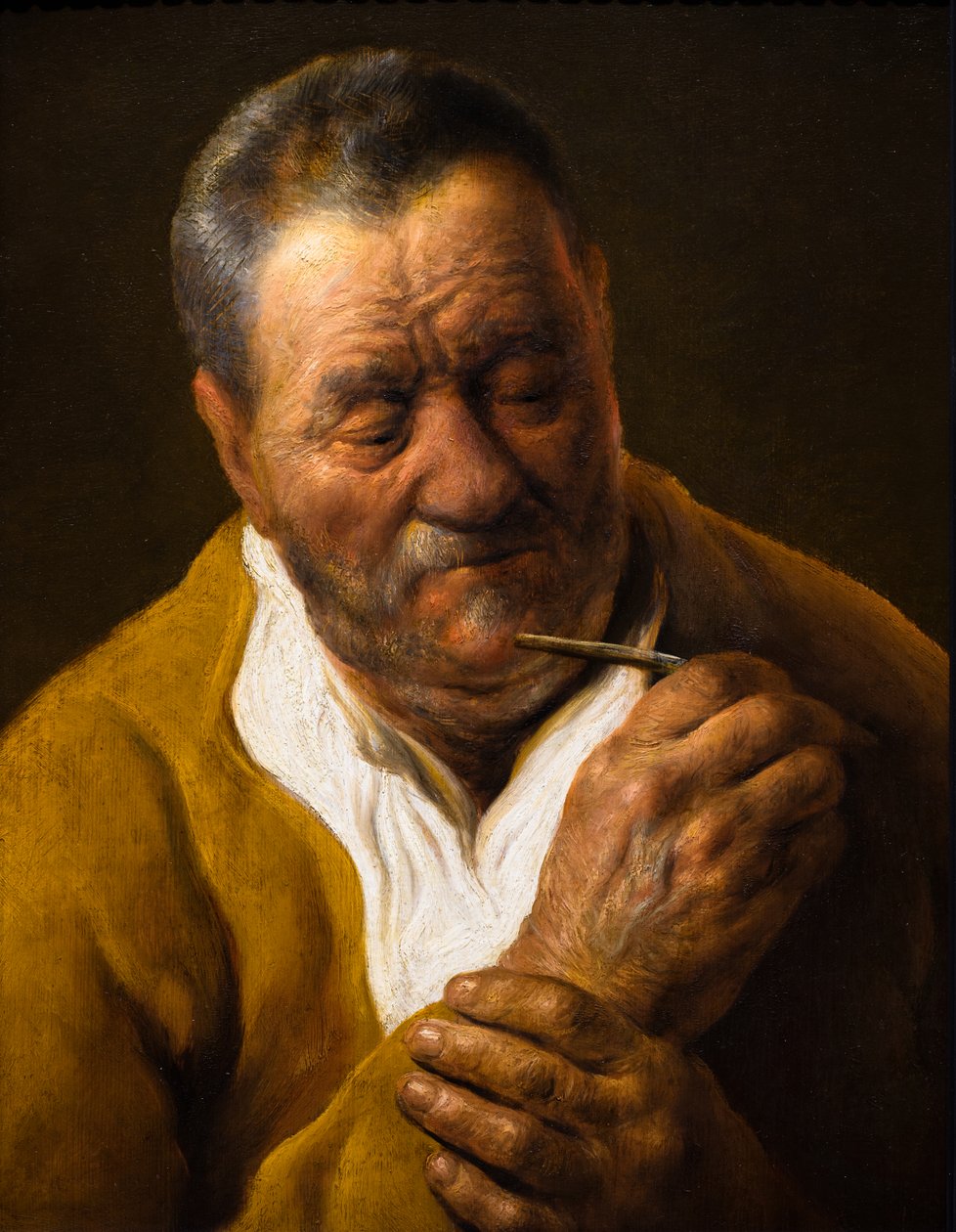 Mann mit Griffel von Jan the Elder Lievens