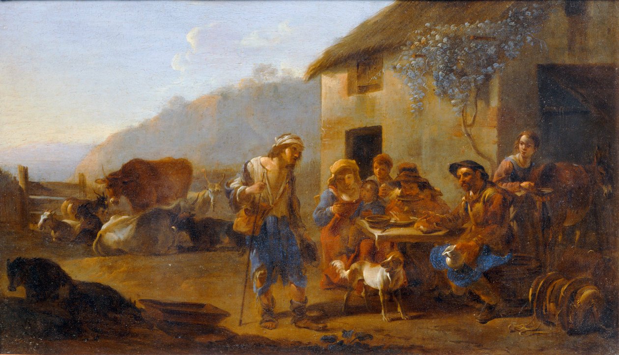 Der Bettler von Jan van Bike Miel