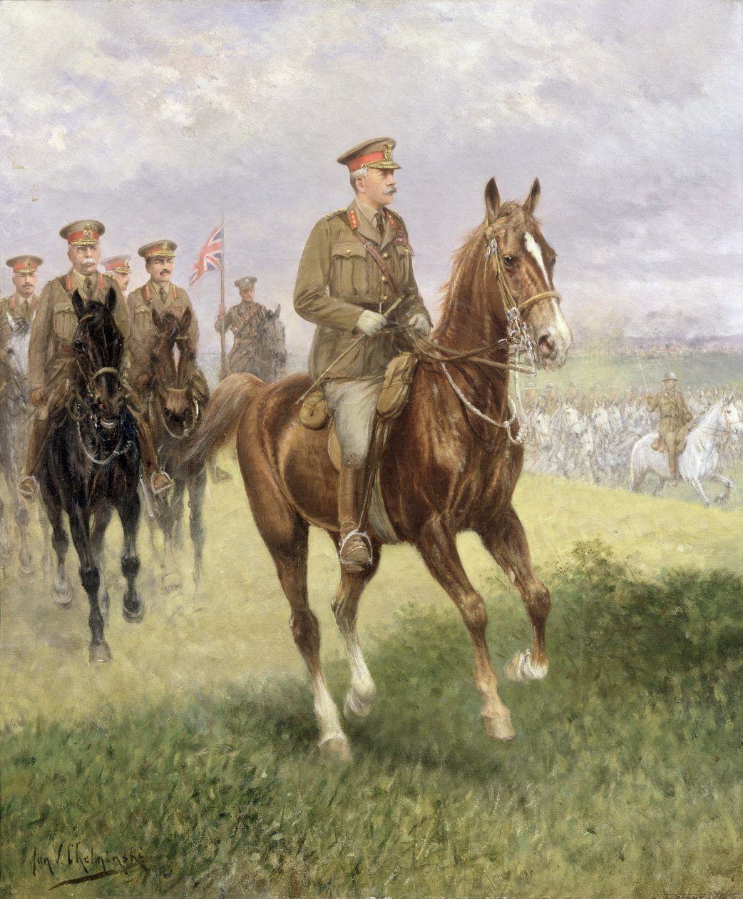 Feldmarschall Haig (1861-1928) von Jan van Chelminski