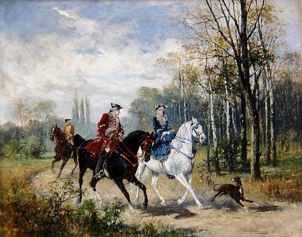 Reiten von Jan van Chelminski