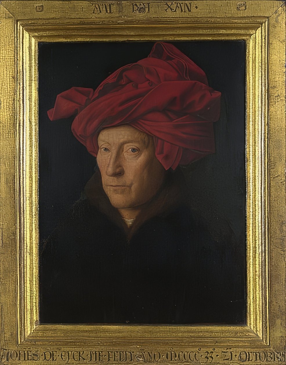 Bildnis eines Mannes (Selbstbildnis?) von Jan van Eyck
