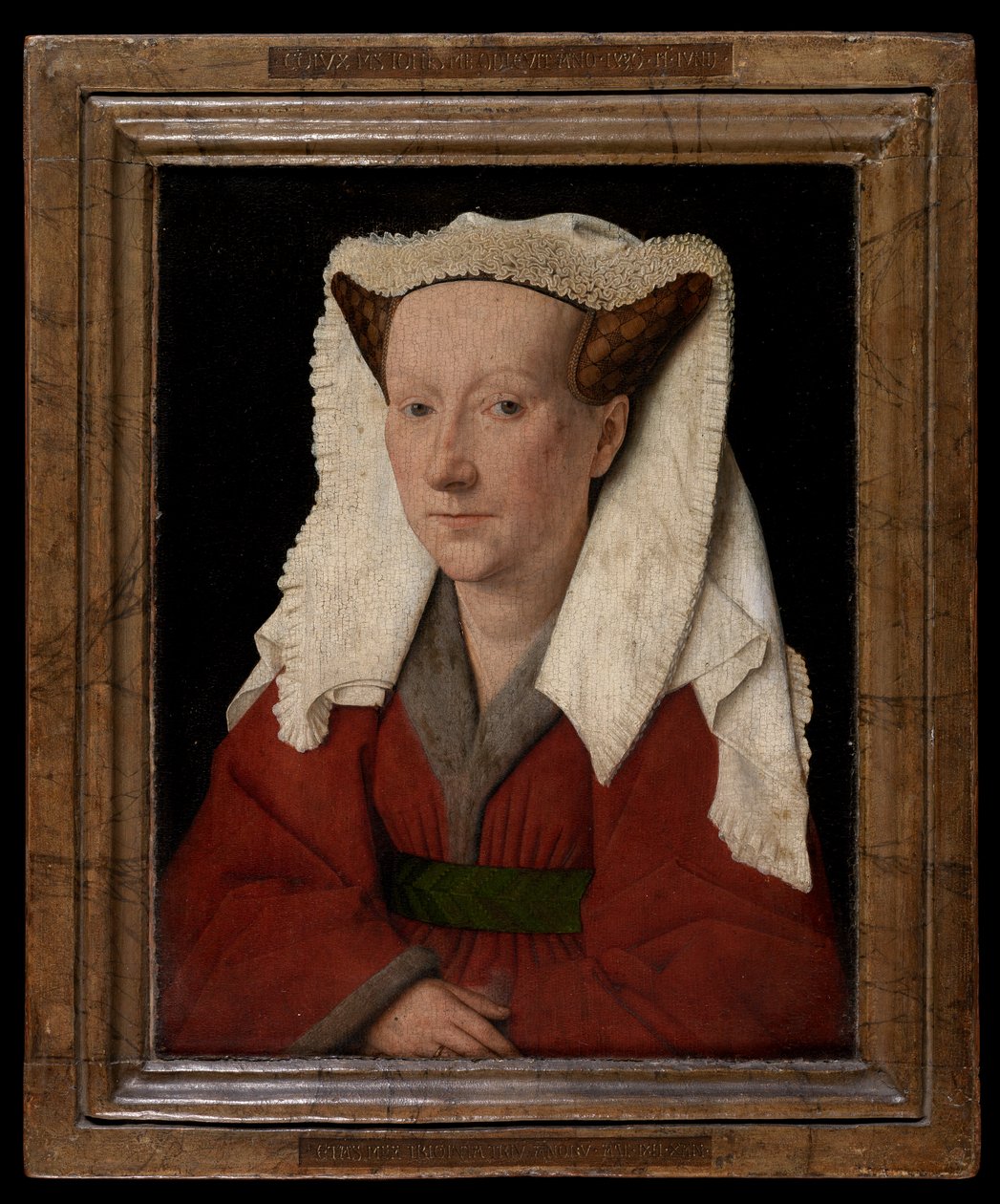 Porträt von Margareta van Eyck von Jan van Eyck