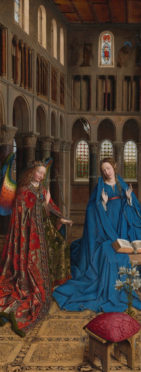 Die Verkündigung von Jan van Eyck