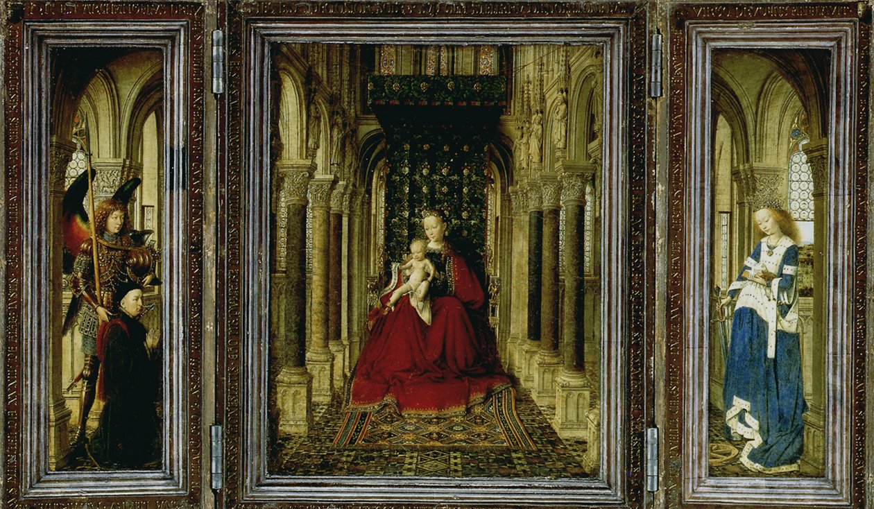 Dresdner Altartriptychon, 1437 von Jan van Eyck