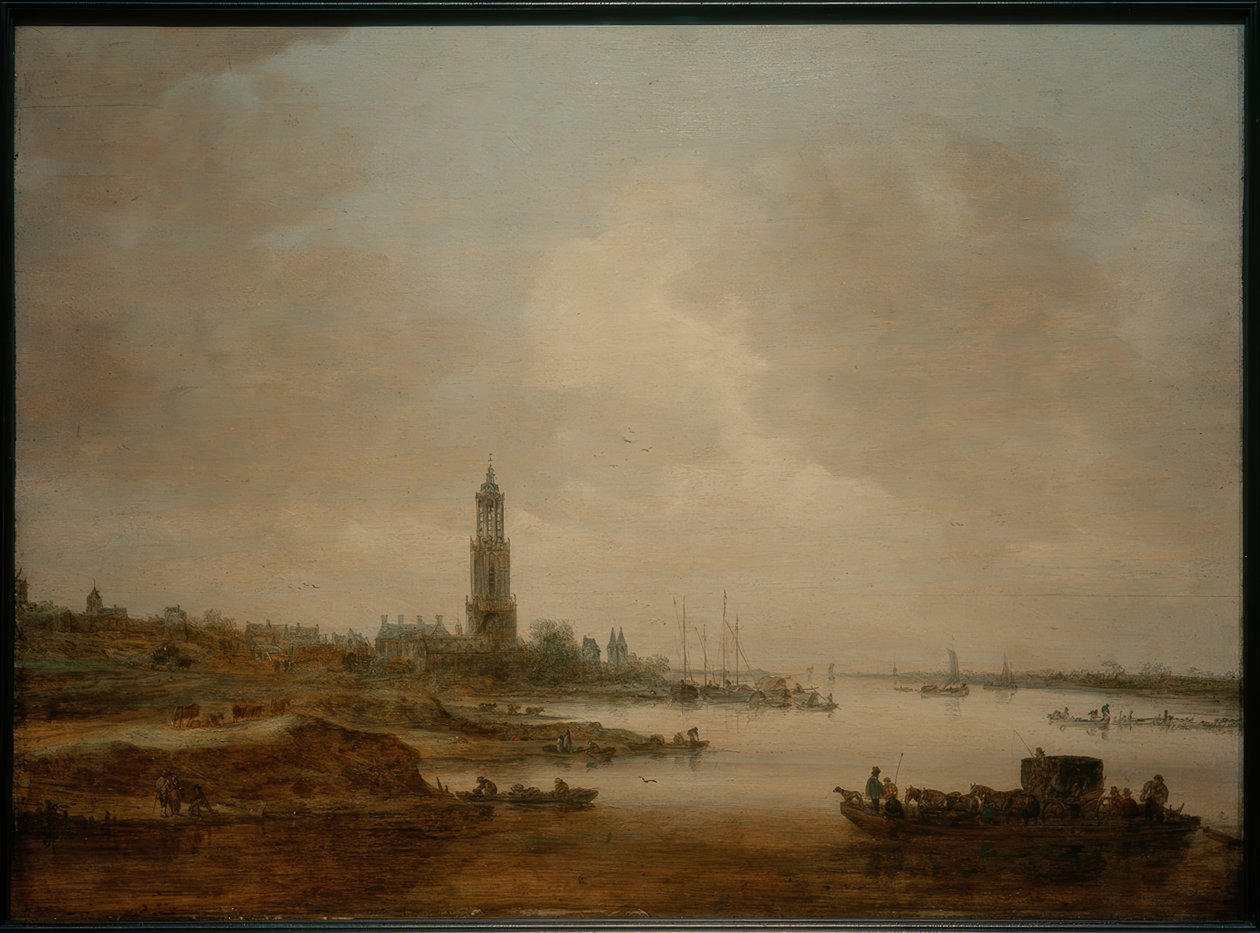 Ansicht von Rhenen von Jan Josephsz van Goyen