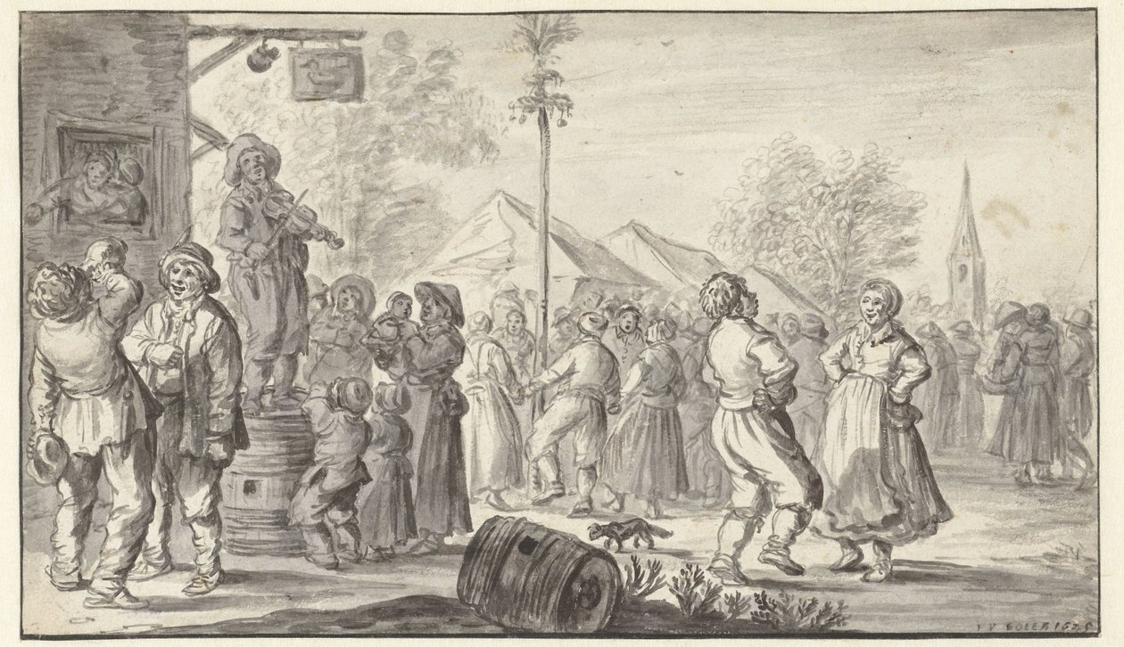 Dorffest von Jan van Goyen