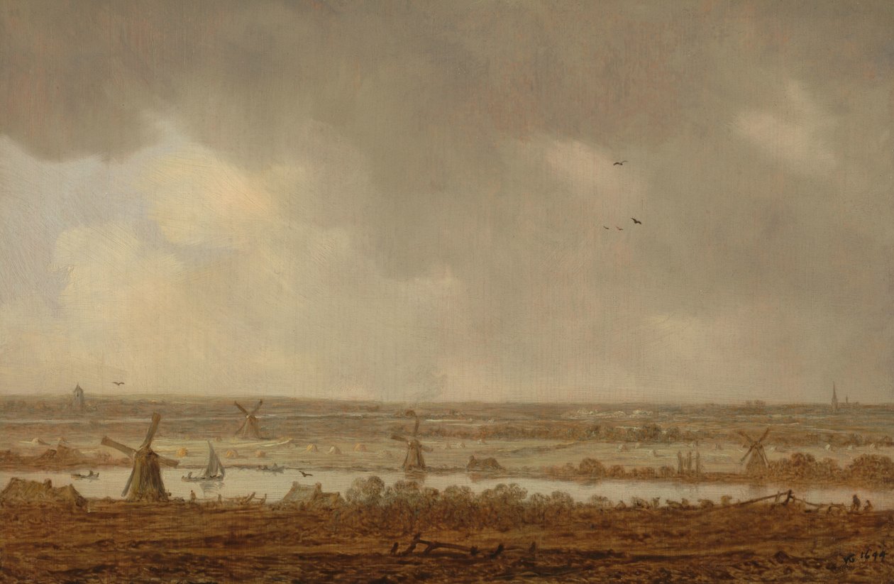 Polderlandschaft von Jan van Goyen