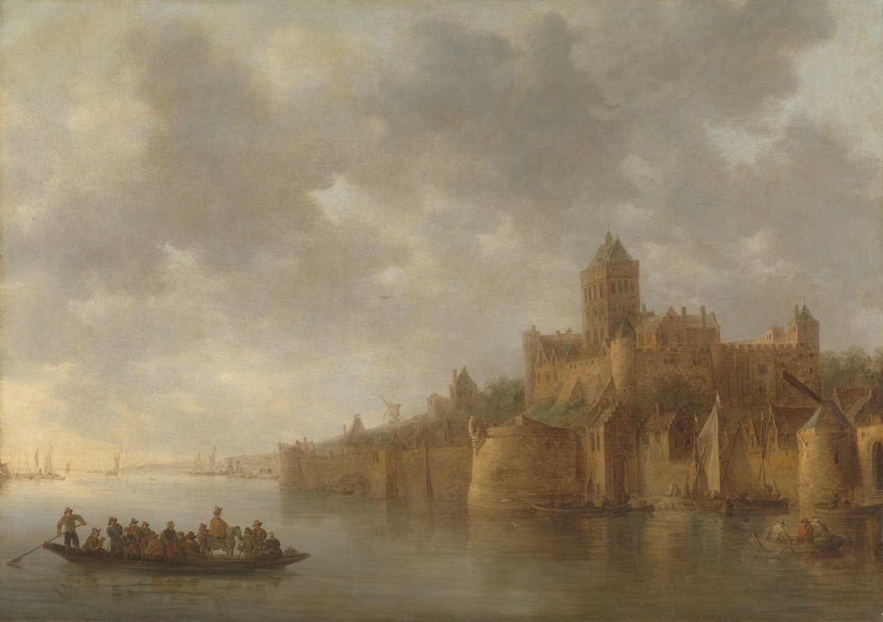 Das Valkhof in Nijmegen von Jan van Goyen