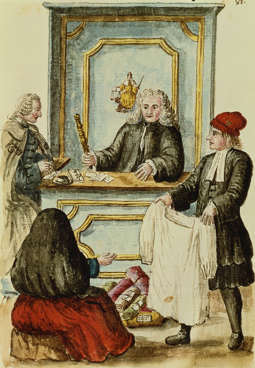 Eine Auktion von Jan van Grevenbroeck