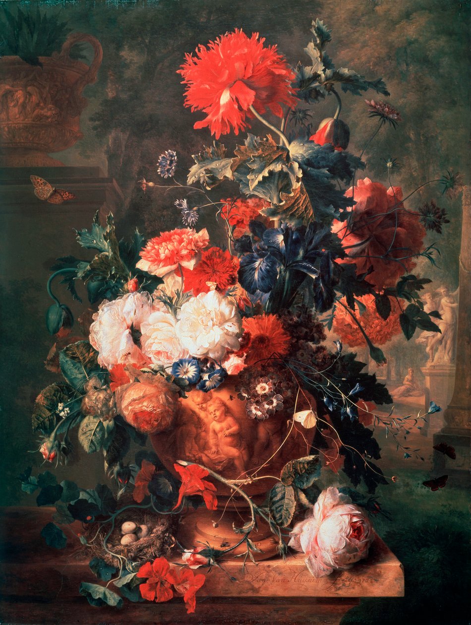 Blumen, 1722 von Jan van Huysum