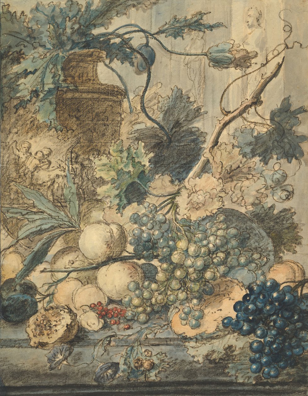 Stillleben mit Früchten, n.d. von Jan van Huysum