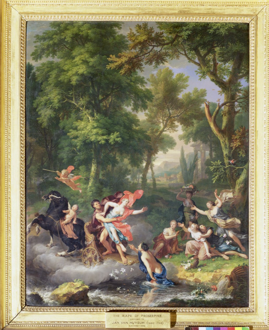 Die Entführung der Proserpina von Jan van Huysum
