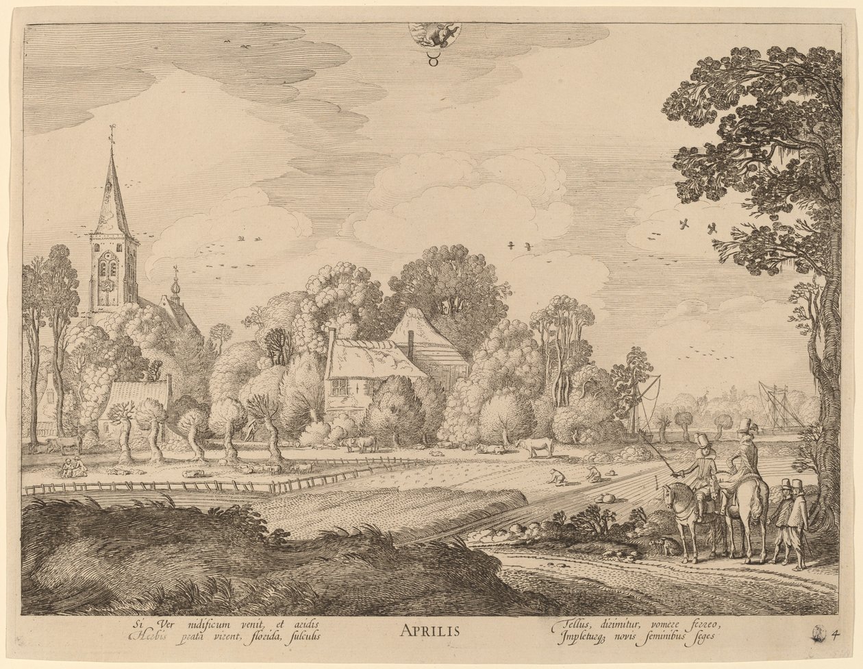 April von Jan van de Velde II