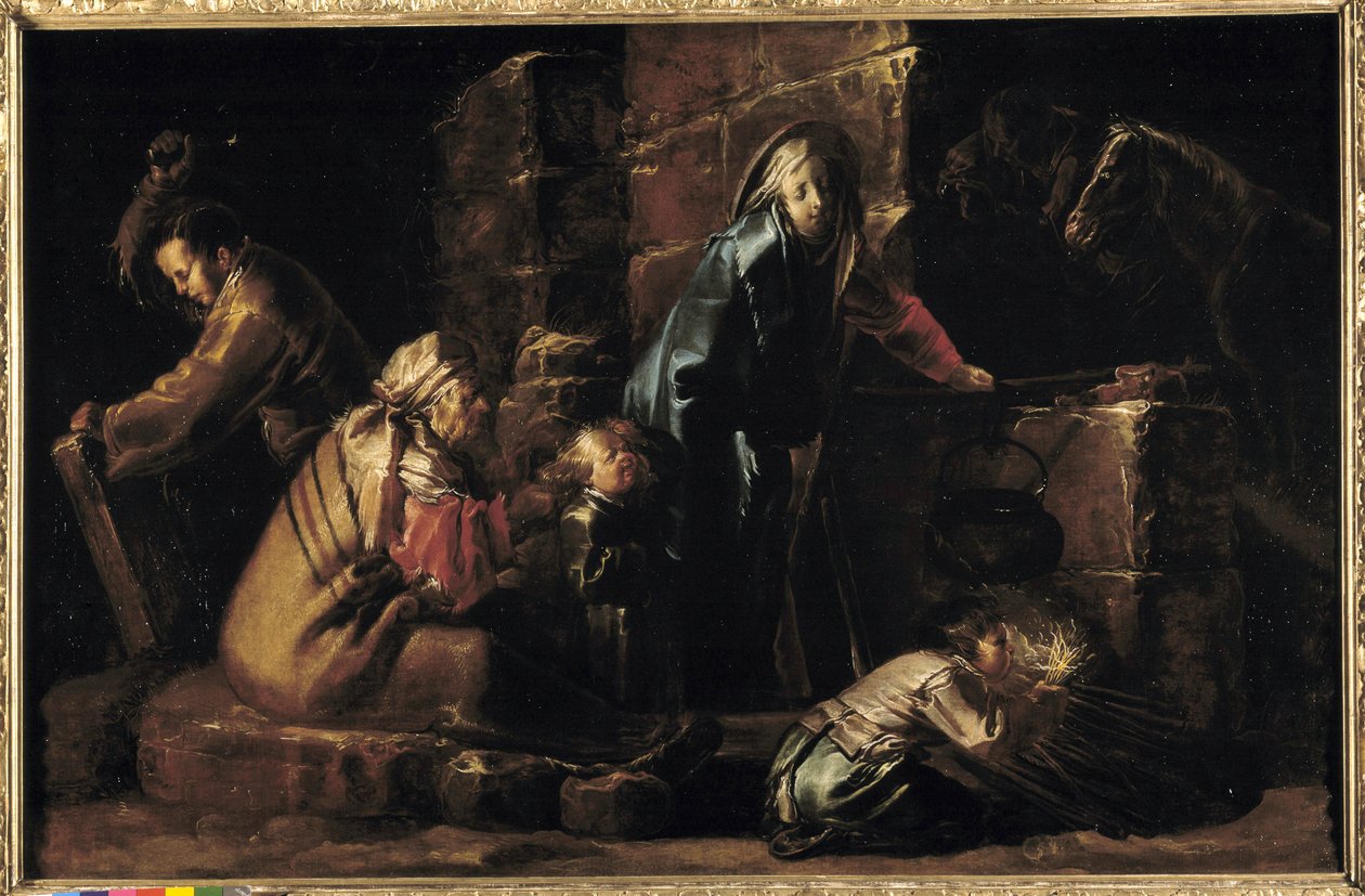 Lager der Bohemiens von Jan van de Venne