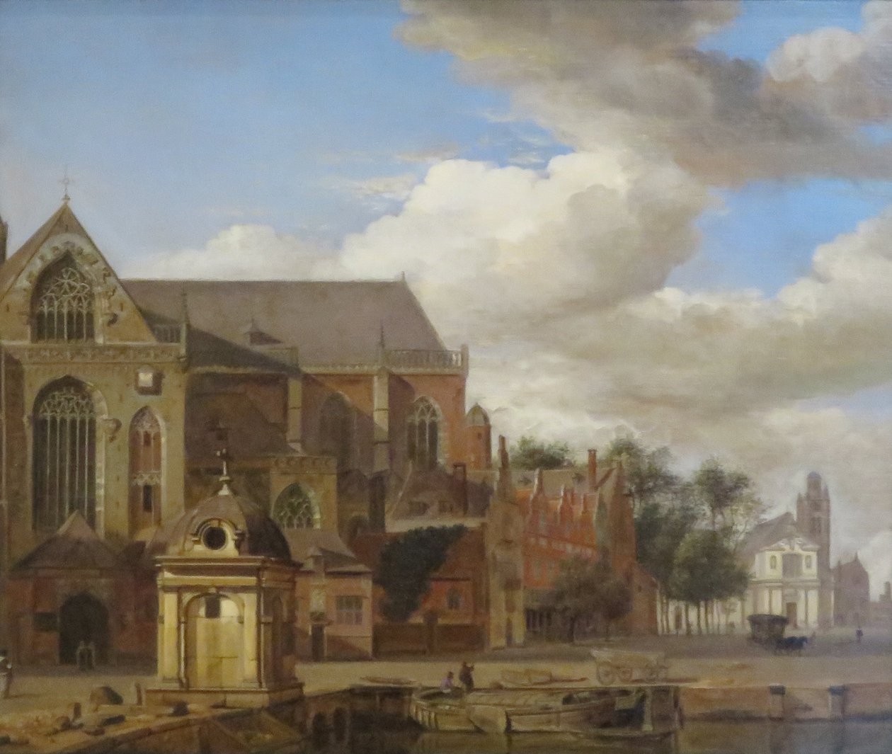 Stadtansicht von Jan van der Heyden